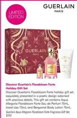 Shoppers Drug Mart Guerlain Aqua Allegoria Florabloom Forte Fragrance Gift Set offer