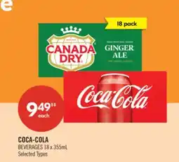 Shoppers Drug Mart COCA-COLA BEVERAGES offer