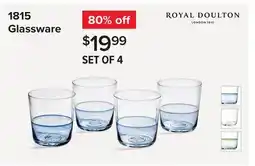 Linen Chest 1815 Glassware offer