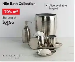 Linen Chest Nile Bath Collection offer