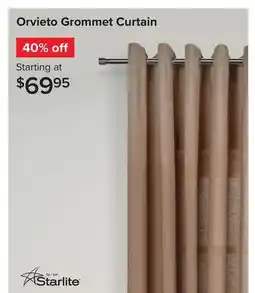 Linen Chest Orvieto Grommet Curtain offer