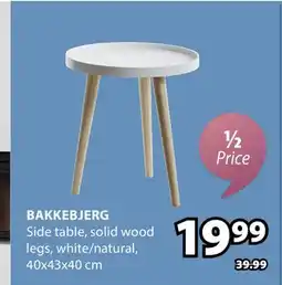 JYSK Bakkebjerg Side table offer