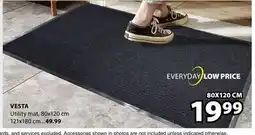 JYSK Vesta Utility mat offer