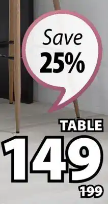 JYSK TABLE offer