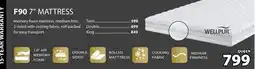 JYSK F90 7 MATTRESS offer