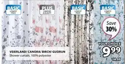 JYSK Veierland/Canora/Birch/Gudrun Shower curtain offer