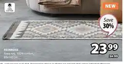 JYSK REINROSE Area rug, 100% cotton, cm offer