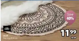 JYSK ULVA Rag rug offer
