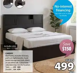 JYSK CARDIFF Bed frame offer