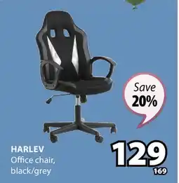 JYSK Harlev Office chair offer