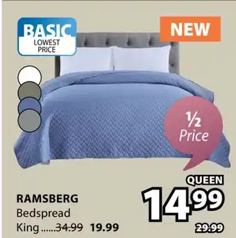 JYSK RAMSBERG Bedspread offer