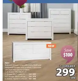 JYSK HULL Bedroom storage series offer