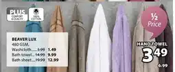 JYSK Beaver Lux 480 GSM Hand Towel offer