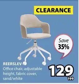 JYSK REERSLEV Office chair offer