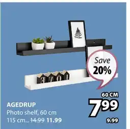 JYSK AGEDRUP Photo shelf offer