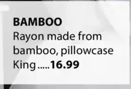 JYSK BAMBOO Rayon made from bamboo offer