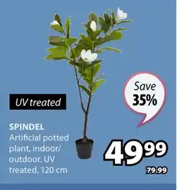 JYSK SPINDEL Artificial potted plant offer