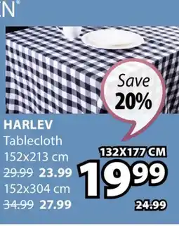 JYSK Harlev Tablecloth offer