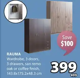 JYSK RAUMA Wardrobe offer