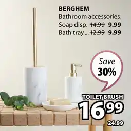 JYSK BERGHEM Bathroom accessories Toilet brush offer