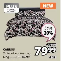 JYSK CARROS 7-piece bed-in-a-bag offer
