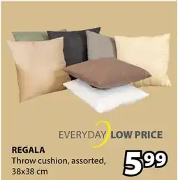 JYSK Regala Throw cushion offer