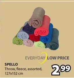 JYSK SPELLO Throw offer