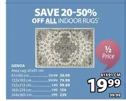 JYSK GENOA Area rug offer