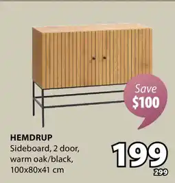JYSK HEMDRUP Sideboard offer