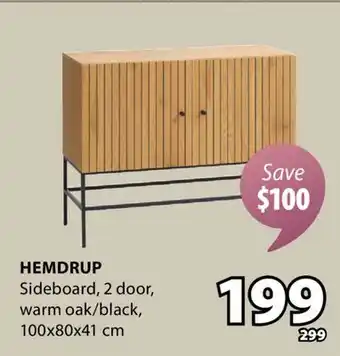JYSK HEMDRUP Sideboard offer