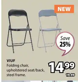 JYSK VIUF Folding chair offer
