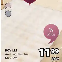 JYSK BOVILLE Area rug offer