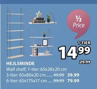 JYSK HEJLSMINDE Wall shelf offer
