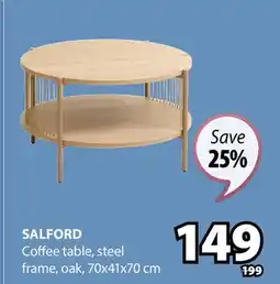 JYSK SALFORD Coffee table offer