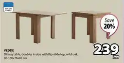 JYSK Vedde Dining table offer
