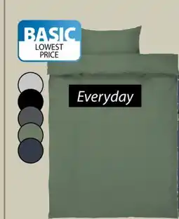 JYSK EVERYDAY DUVET COVER SET offer