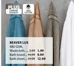 JYSK BEAVER LUX 480 GSM offer