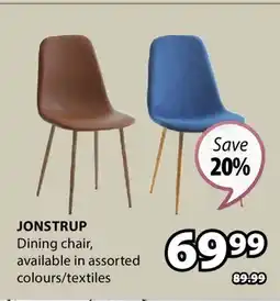 JYSK JONSTRUP Dining chair offer