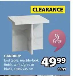 JYSK GANDRUP End table offer