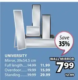 JYSK UNIVERSITY Mirror offer