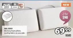 JYSK Cosy Memory foam pillow offer