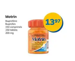 Accès pharma Motrin Ibuprofen offer