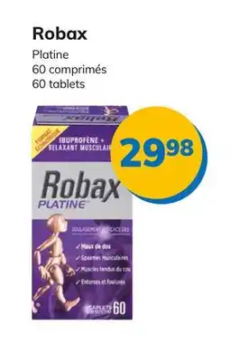 Accès pharma Robax Platine offer
