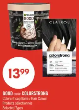 Pharmaprix GOOD or COLORSTRONG Hair Colour offer