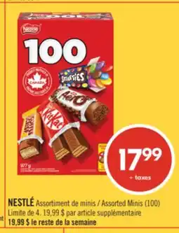 Pharmaprix NESTLÉ Assorted Minis offer