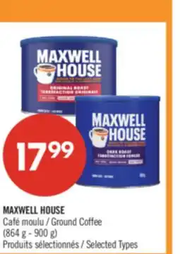 Pharmaprix MAXWELL HOUSE Ground Coffee offer