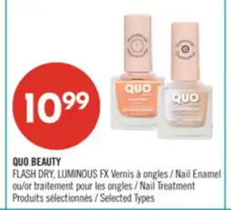 Pharmaprix QUO BEAUTY FLASH DRY, LUMINOUS FX Nail Enamel or Nail Treatment offer