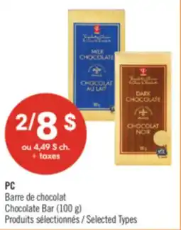 Pharmaprix PC Chocolate Bar offer