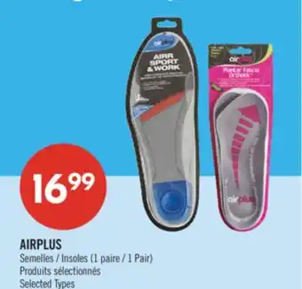 Pharmaprix AIRPLUS Insoles offer