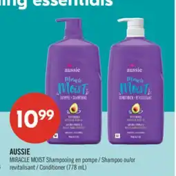 Pharmaprix AUSSIE MIRACLE MOIST Shampoo or Conditioner offer